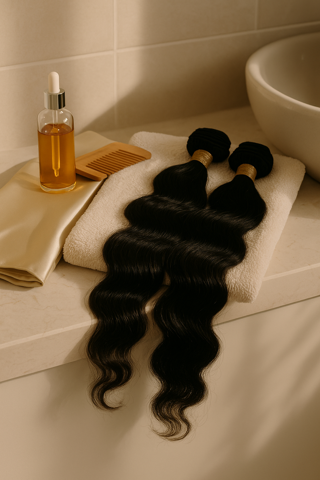 The Longevity Ritual: Weekly Care Tips for Raw Hair Extensions