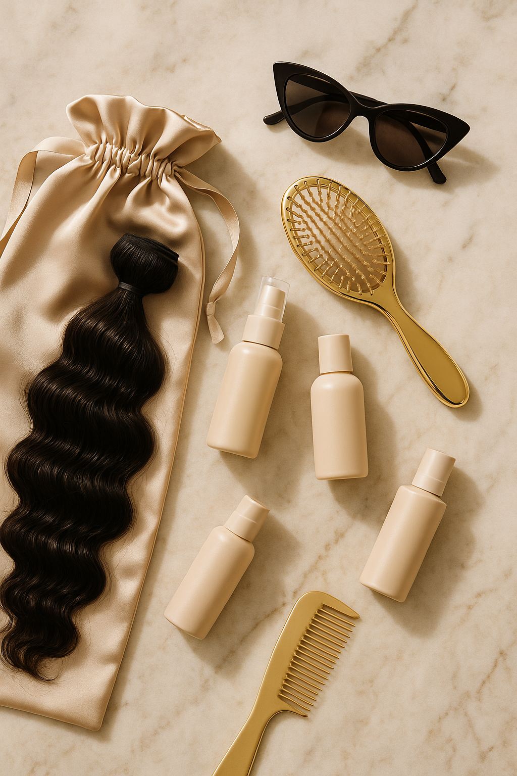 Your Luxury Hair Travel Guide: Keeping Your Extensions Flawless Anywhere