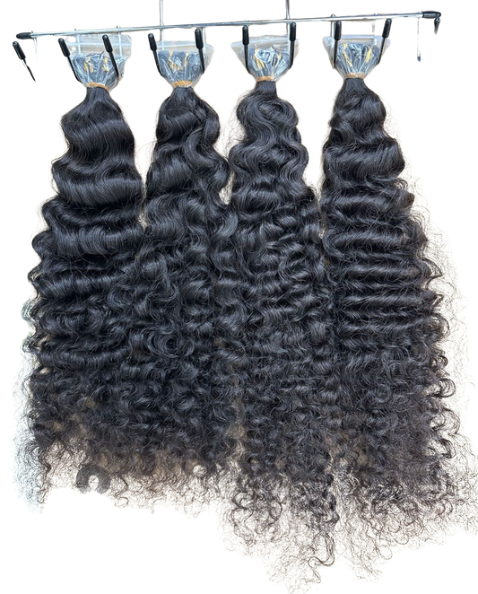 Burmese Curly Tape-Ins