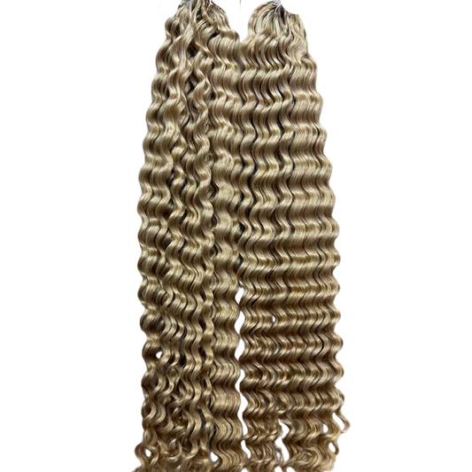 Blonde 613 Soft Curly Crochet