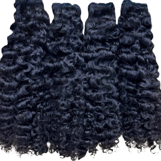 Burmese Curly Hair Bundles