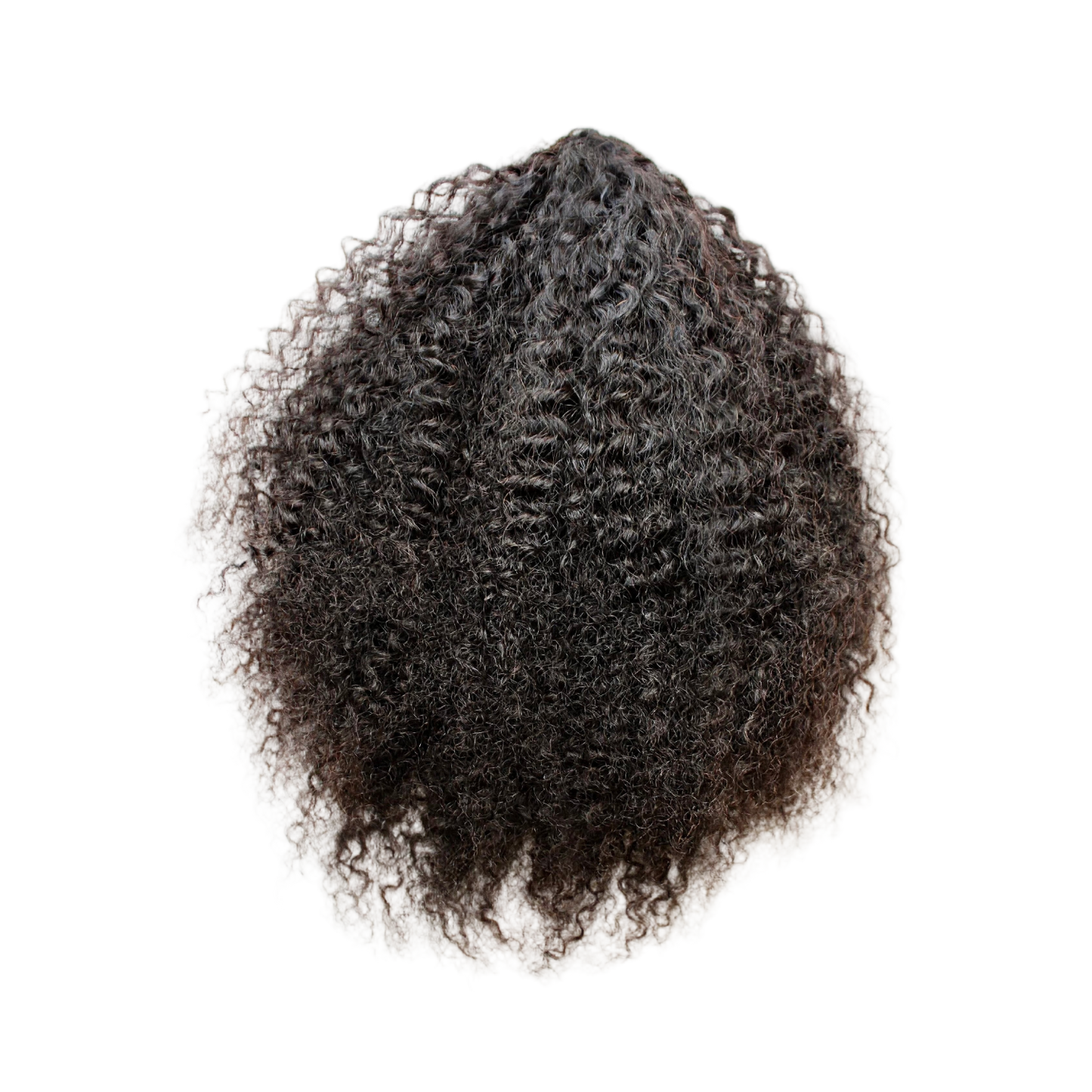 Burmese Curly Half Wig