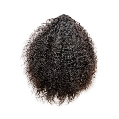 Burmese Curly Half Wig